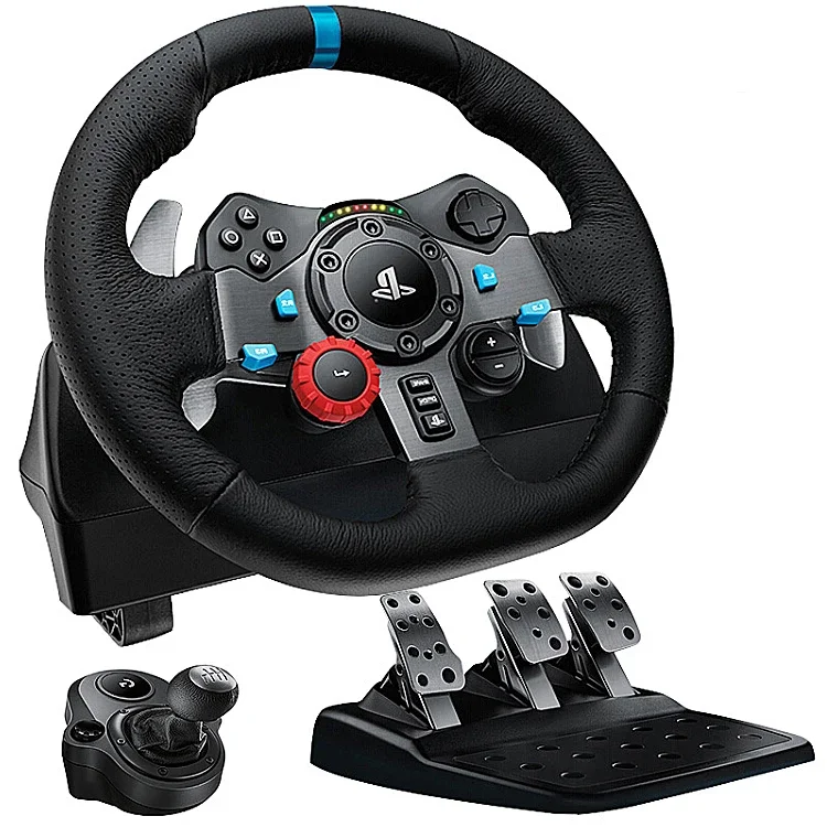 For PS5 game controller  for G29 Driving Force Game Steering Wheel Volante for PS5/PS4/PS3 and PC steering wheel