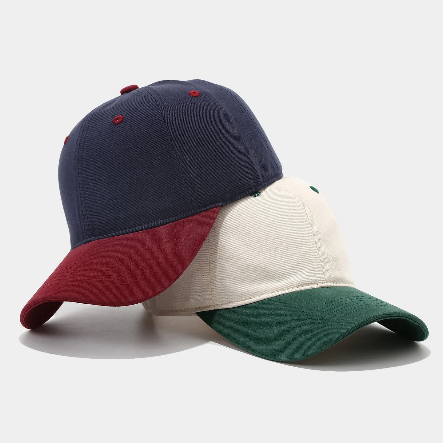 

Baseball Cap Men Women Curve Bill Fitted Hat Sun Protection Accessory For Golf Holiday Running Sports Beach Outdoor