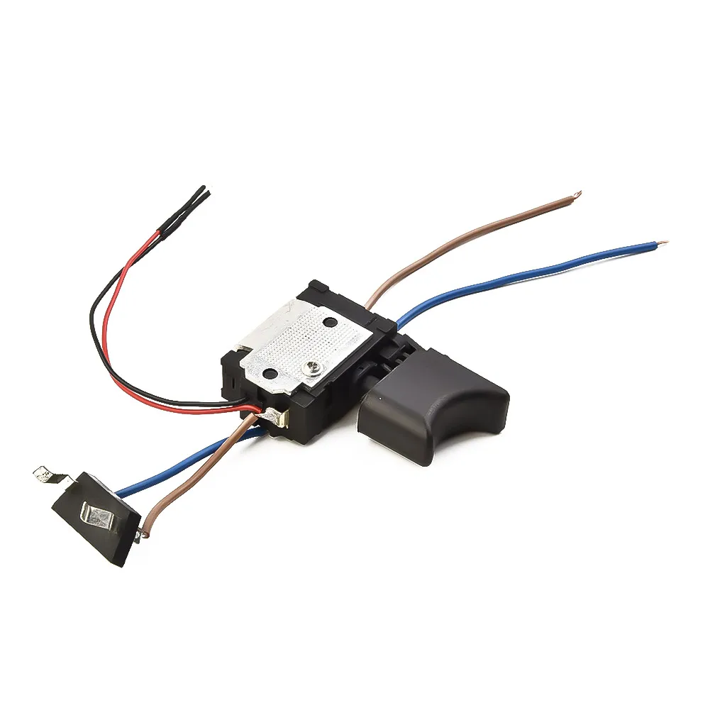 Electric Drill Dustproof Speed Control Push Button Trigger Switches DC7.2-24V Cordless Drill Switches 4*6.5*1.6cm