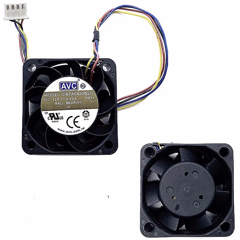 DBTA0420B2U 12V 0.50A 6W 15000RPM 58DBA 40 * 40 * 20MM Power Fan Original Dual Ball Inverter Inverter Cabinet Fan