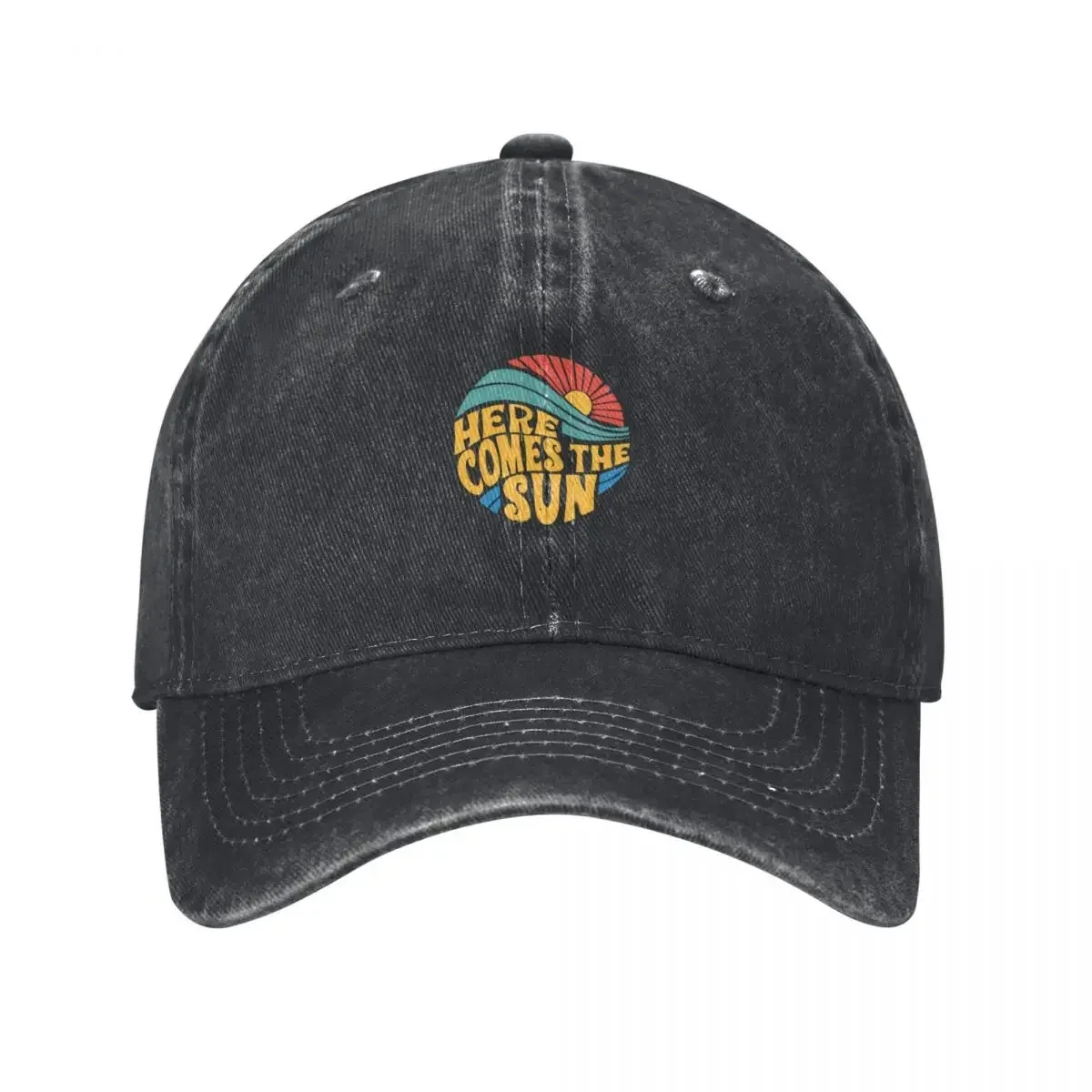 

Here Comes the Sun Baseball Cap Trucker Cap beach hat party Hat Mens Hats Women's