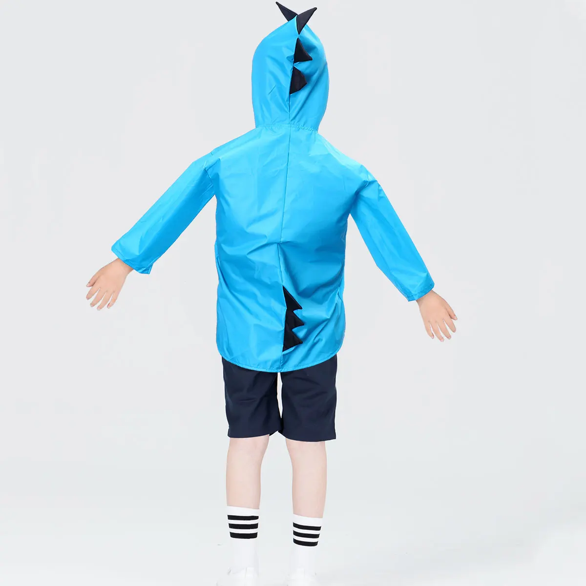 

Dinosaur Raincoat for Kids Lightweight Portable Reusable Cartoon Poncho Outdoor Rainwear Lovely Spring Autumn Travel