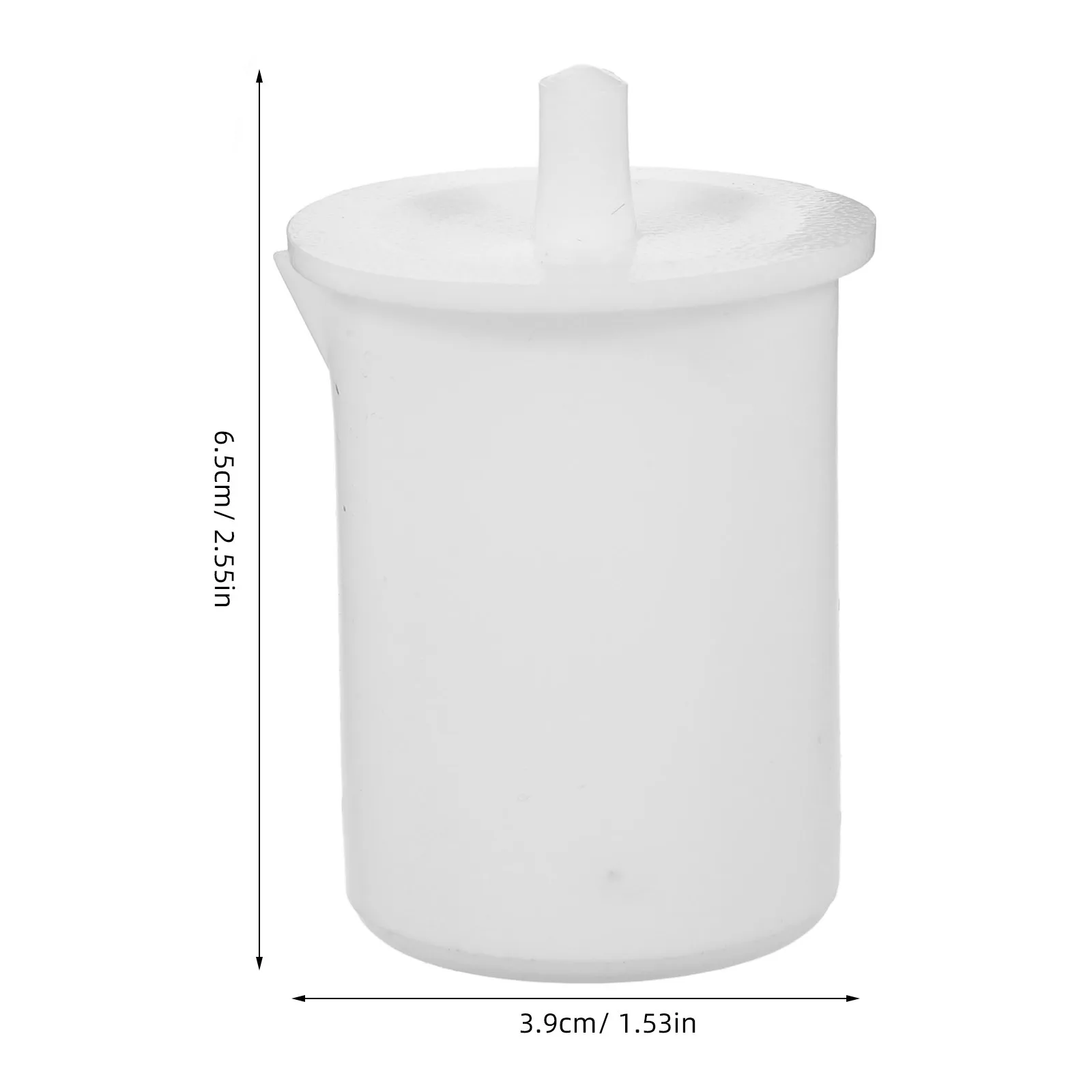 PTFE 비커 30ml 화학용 머그컵 내열 측정컵 방수 휴대용 과학 실험용 소형 비커 머그컵