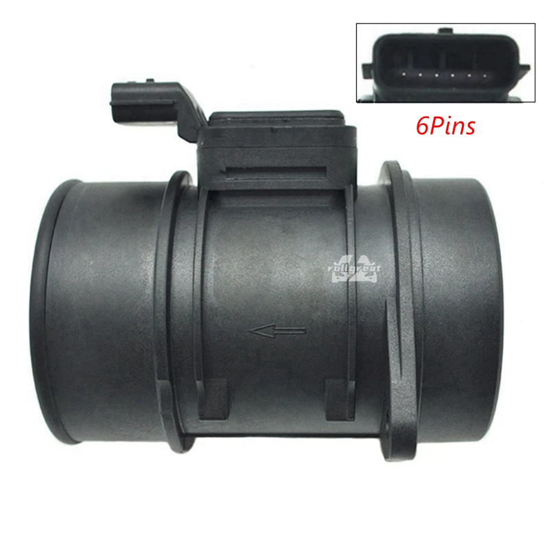 

5WK97007 Mass Air Flow Meter MAF Sensor For Renault Clio Laguna Nissan Note Micra 5WK97007Z 8200358901 H8200299956