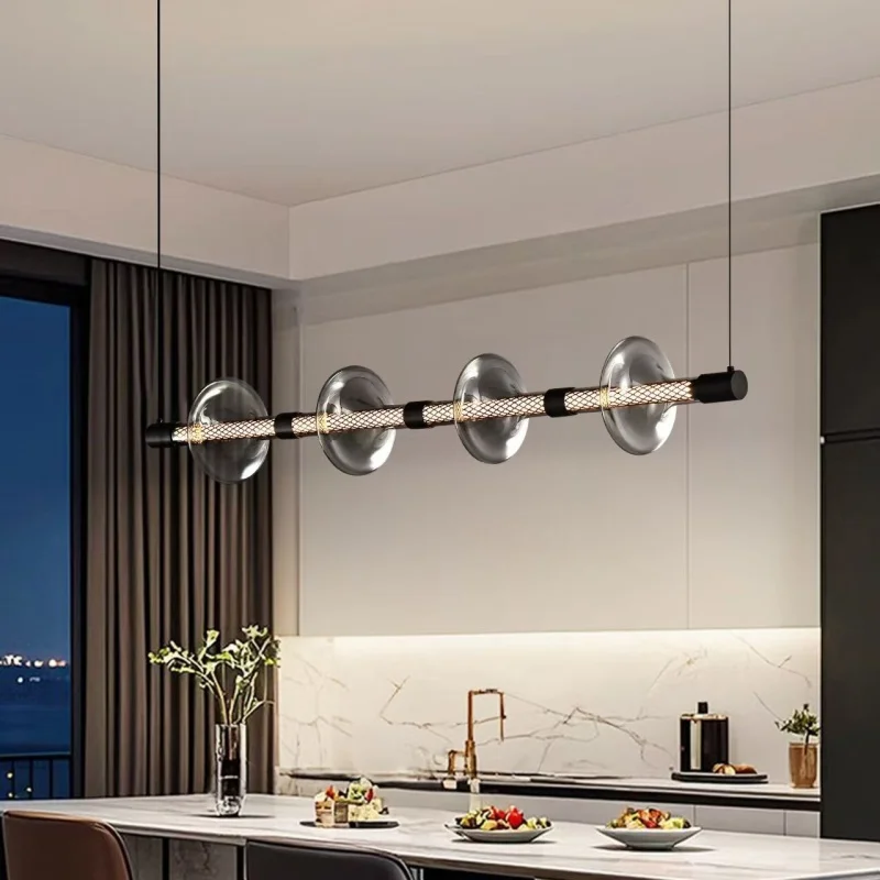 New Italian Style Light Luxury Pendant Lamp Minimalist Art Model Guest Hall Dining Table Decoration Atmosphere Lighting Fixtures