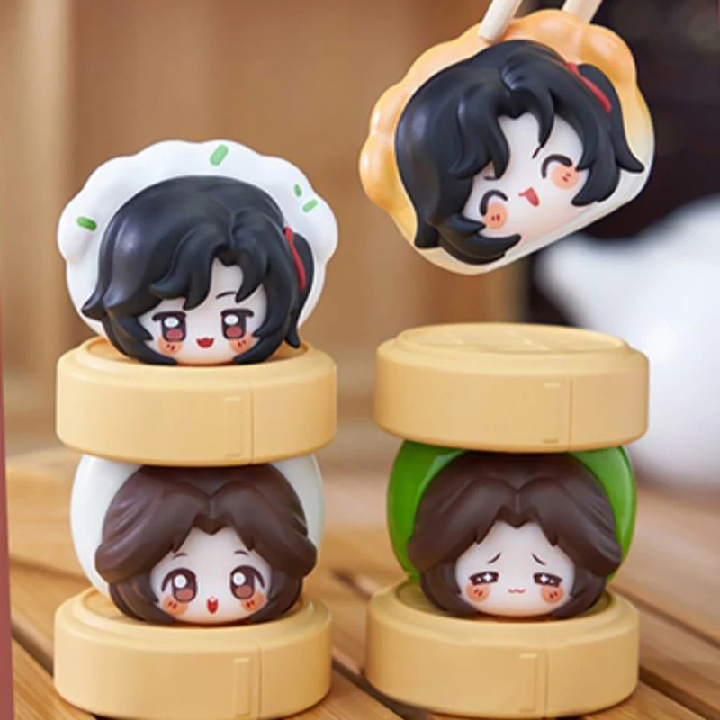 God's Blessing Animated Morning Tea Series Blind Box Guess Bag Mystery Box Toys Doll Cute Anime Figure Desktop Ornaments Gift