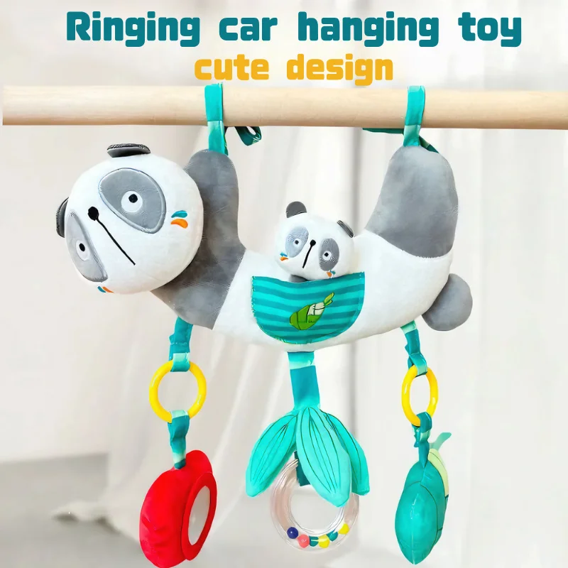 Carillon a vento sul comodino per carrozzina per neonato, sonaglio, seggiolino di sicurezza per bambini, decorazioni per appendere passeggino, giocattoli per bambini