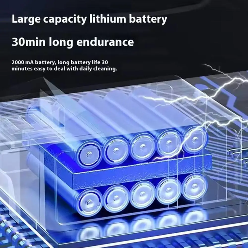 مكنسة كهربائية للسيارة مع وظيفة الشفط والنفخ، محمولة، شحن لاسلكي، طاقة عالية، مكنسة كهربائية محمولة للمنزل