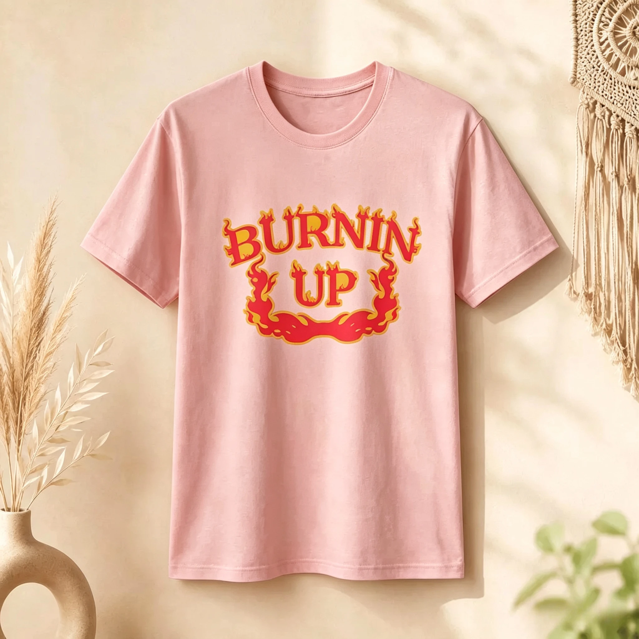 Jonas Brothers The Burning Up Tour T-Shirt Burnin Up Tee 2000er Pop Rock Fan Geschenk Hochwertige Y2K Streetwear für Männer und Frauen – Detail 11