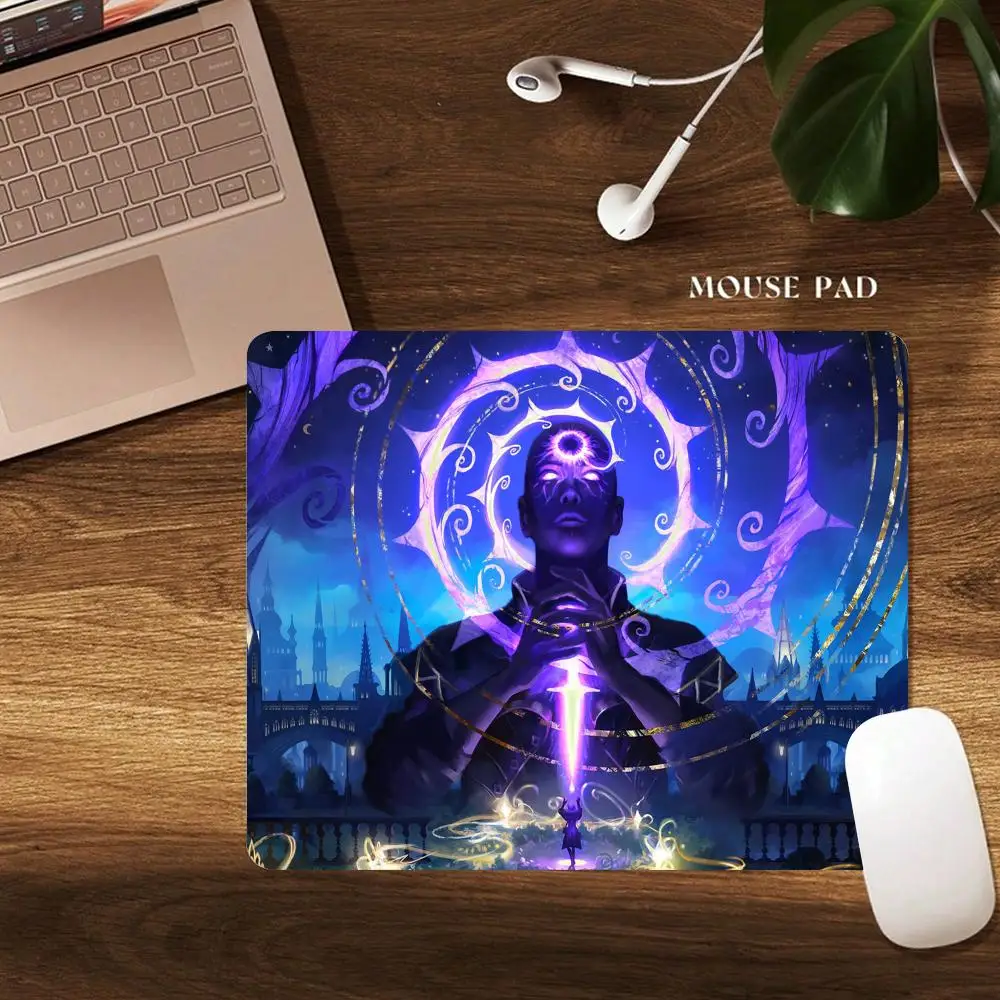 

Mysterious giant magician small Mouse Pad rubber anti-slip Desk Mat mini gaming mats pc accessories laptop office pad keypad mat