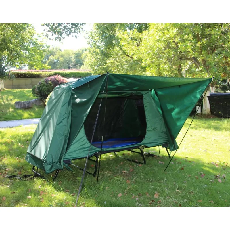 

Dual-Layer Oxford Fabric Foldable Four-Season Aluminum Alloy Frame Fishing Tent Quick-Open No-Setup Thickened Cold-Proof