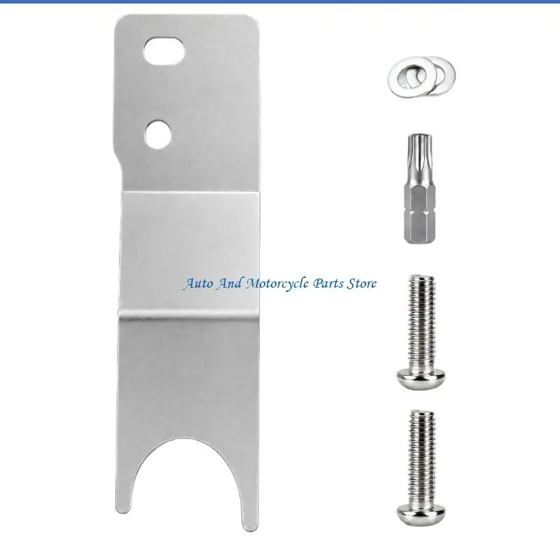 P9FD Vehicle Tailgate Lock Cover Plate with Formed Steel Body