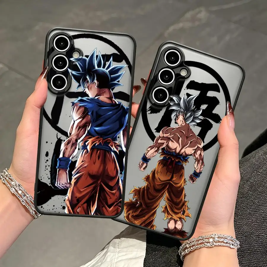 Case for Samsung Galaxy A53 A17 A52 A14 A23 A34 A36 A37 A73 A57 A54 A56 A55 A16 A15 A52S A72 Phone Cover Dragon Balls Son Gokus