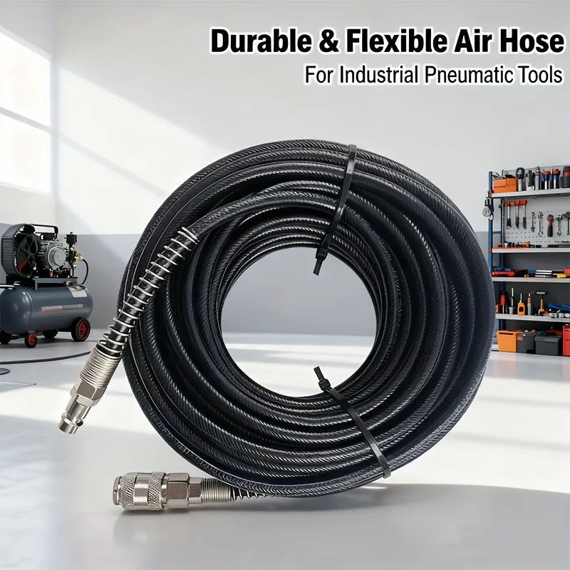 

Пневматический шланг для компрессора 8x5 мм, длиной 15/255/35/45 футов, с полиуретановым волоконным покрытием и соединителем.