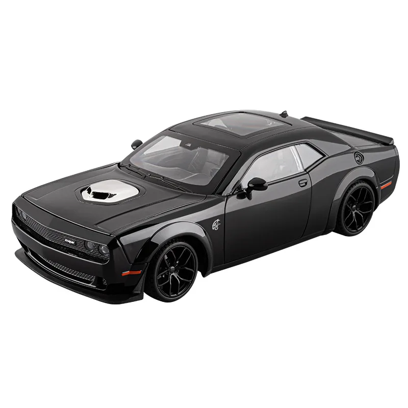 

Модель автомобиля 1:18 Challenger Hellcat Supercharged: Имитационная литая модель суперкара из сплава, сувенир