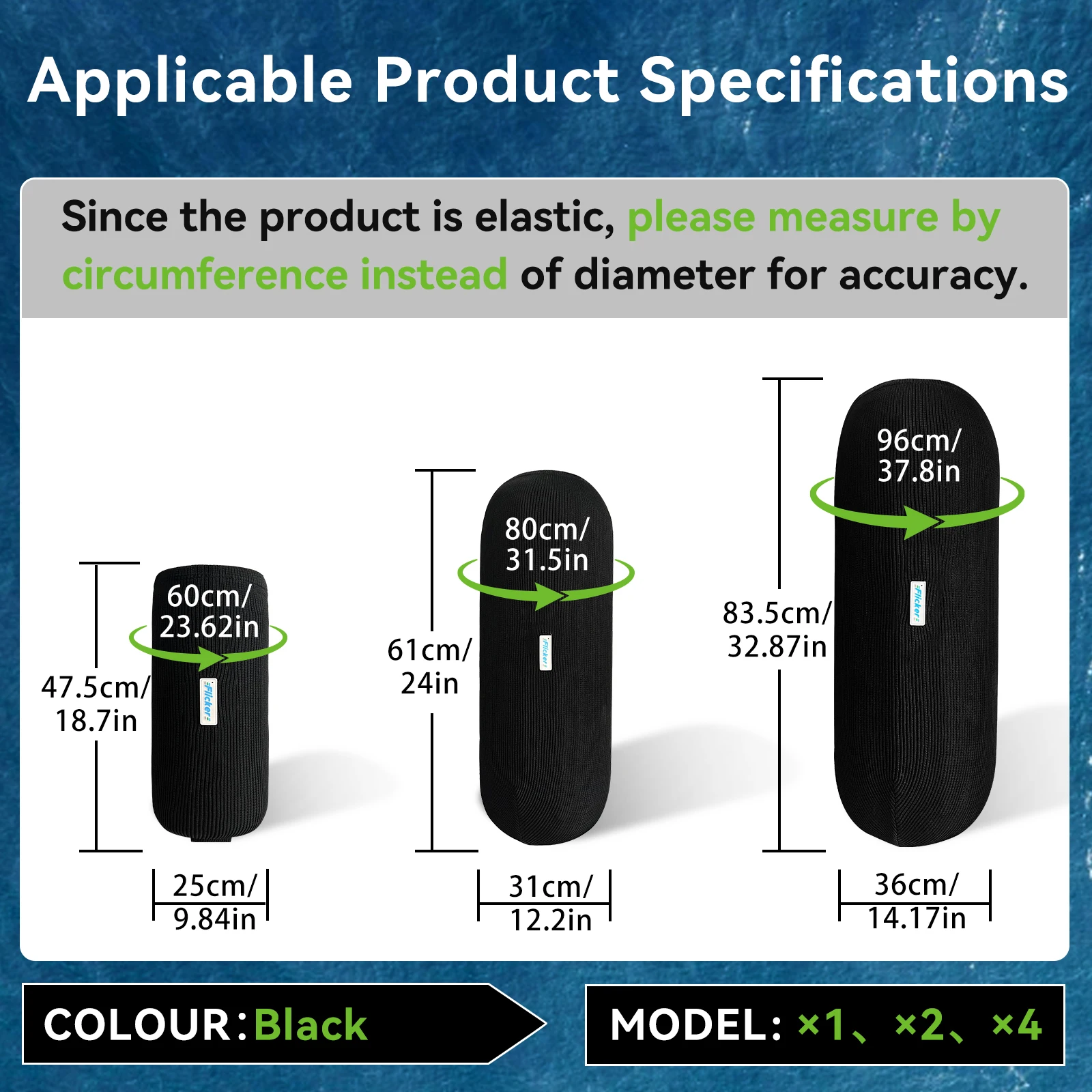 

Чехол на крыло для лодки HTM, черный — устойчивый к ультрафиолетовому излучению чехол на морской бампер, эластичная акриловая ткань, защищает корпус для яхт-парусника Marina