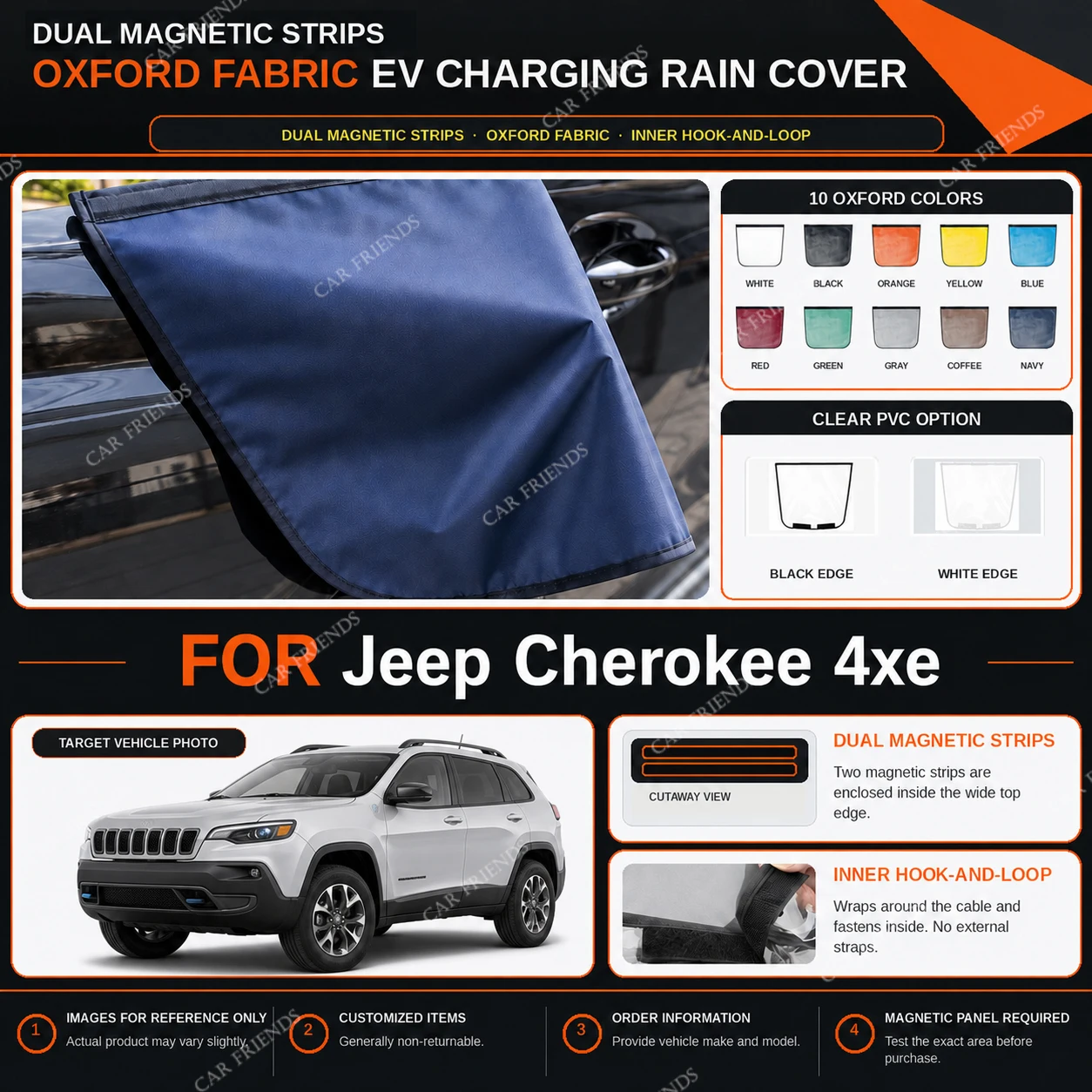 capa-de-protecao-para-porta-de-carregamento-de-veiculos-eletricos-em-tecido-oxford-para-jeep-cherokee-4xe-com-tiras-magneticas-duplas-repelente-a-Agua-e-antirriscos
