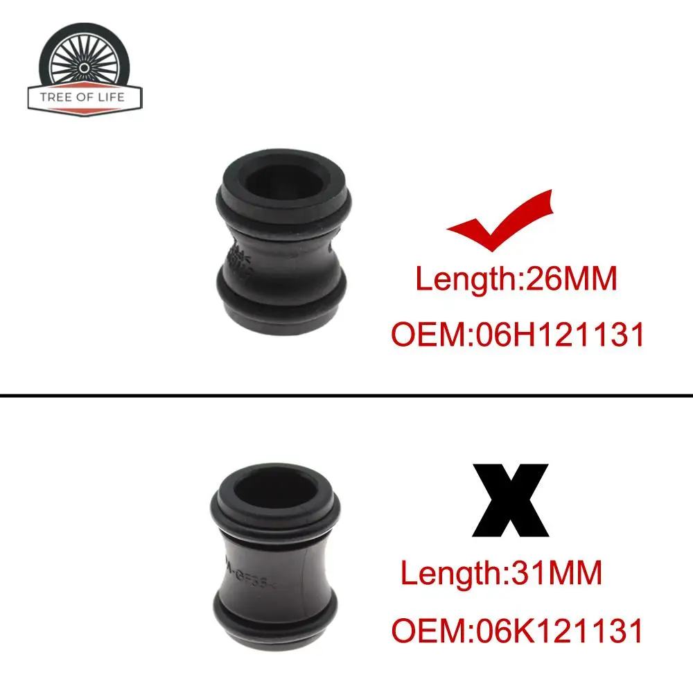 06H121131D,06H121131 For Volkswagen CC 2009-2012 Jetta 2008-2009 Passat 2008-2009 Water Pump To Oil Cooler Connector Union Seal