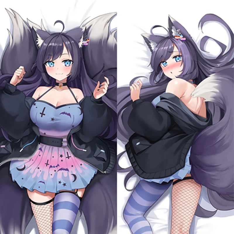 

Anime Dakimakura Pillow Case Naya Sexy and Busty Beautiful Girl Double-Sided Halloween
