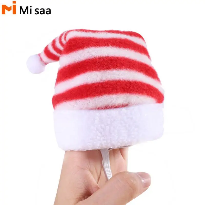 Cat Dog Christmas Hat Winter Warm Pet Cat Dog Santa Claus Hat Christmas Xmas New Year 2023 Plush Navidad Natale Pet Costumes