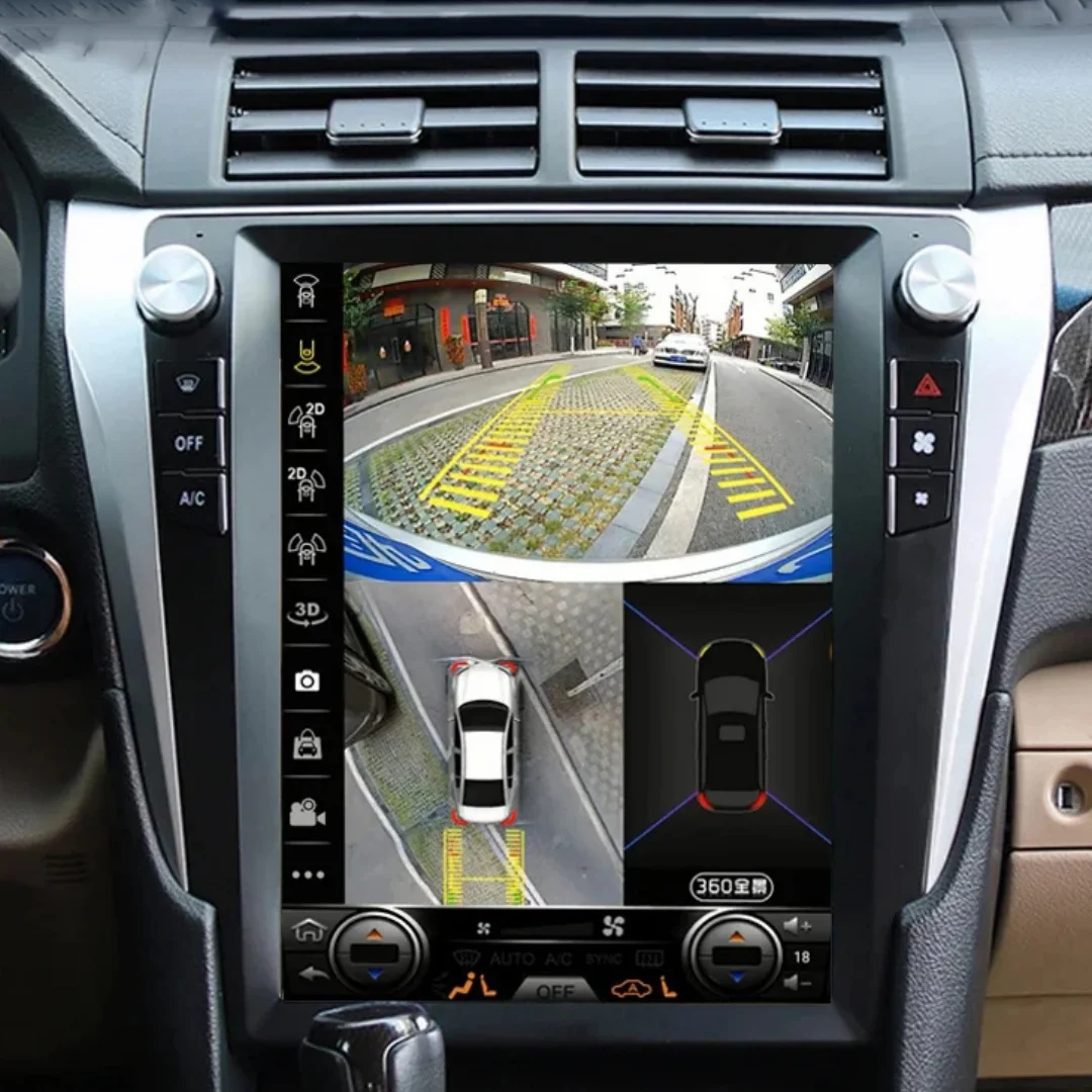12.1Inch Android Car Radio For Toyota Camry XV 50 55 2012 - 2015 Multimedia Player Navigation GPS Wireless CarPlay Touch Screen - Detail 1