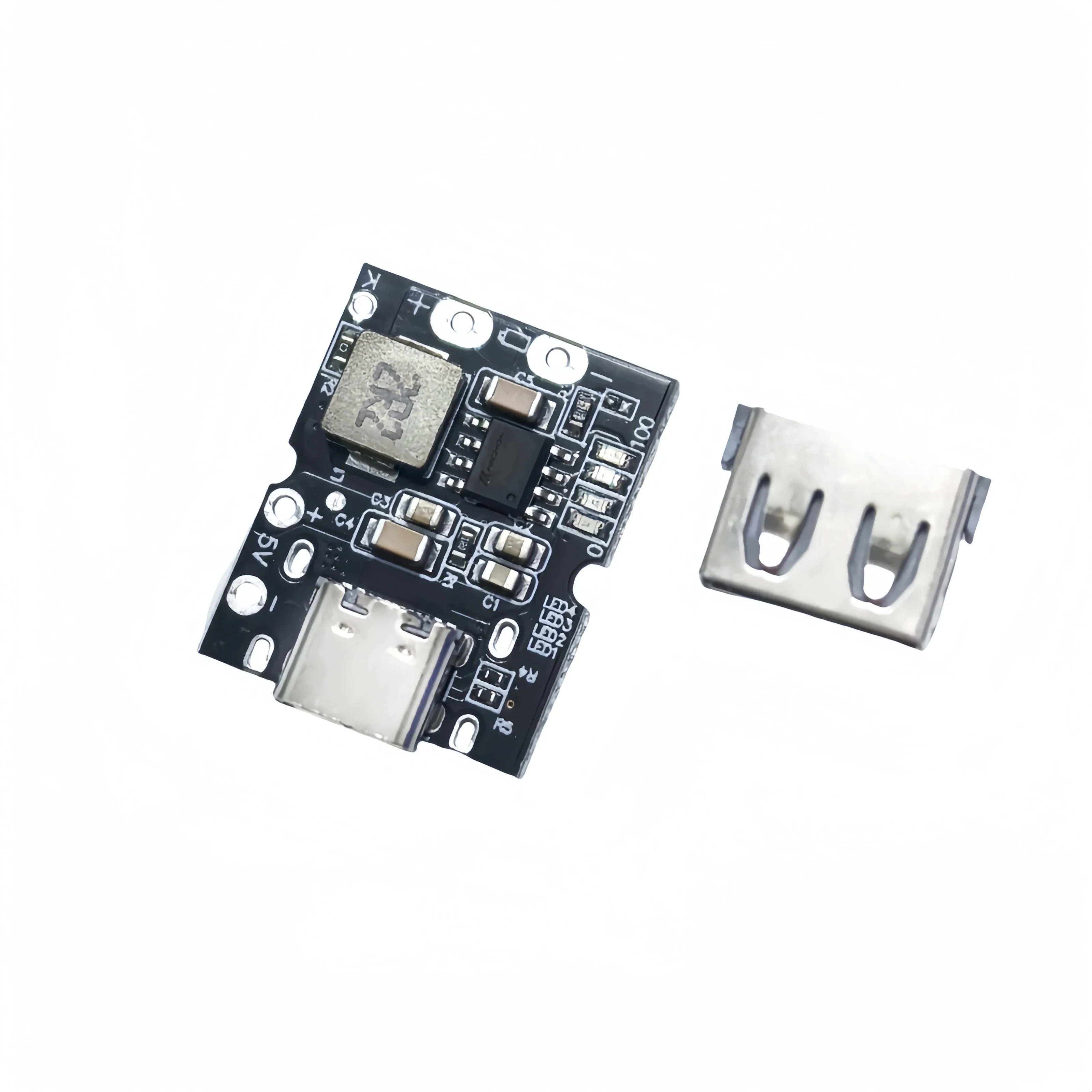 1-10pcs High-precision 5V 2A Charge-discharge Integrated Module Type-C Input Compatible With 4.2V lithium Battery