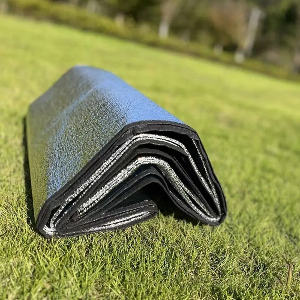 Colchoneta Térmica Impermeable Ultraligera para Camping, Picnic, Playa, Aislamiento Térmico Reflectante, Colchoneta de Espuma para Exteriores