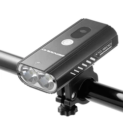 1600 Lumens Bicycle Light Ipx5 Rainproof Usb Charging Led Cycling Front Lamp Headlight Ultralight Flashlight Bike Light