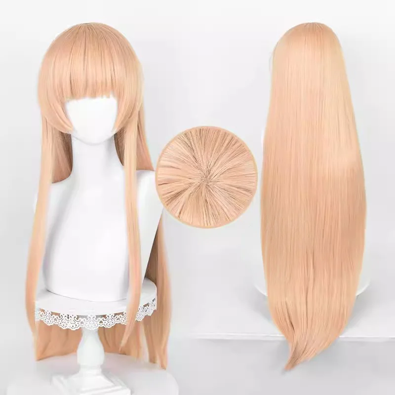 

Anime The Angel Next Door Spoils Me Rotten Shiina Mahiru Cosplay Wig Kumquat Hair Heat Resistant Synthetic Halloween Party Props