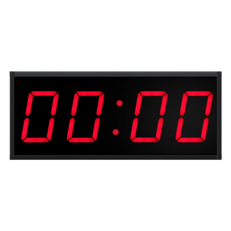 CHEETIE CP018 Hot Selling Professional Electronic LED Wall Gym Clock 4 Digits 4 Inch Red Digital Countdown Interval Timer