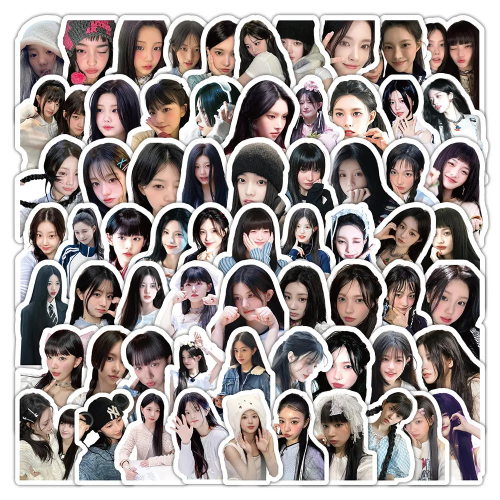 مجموعة ملصقات مجموعة البنات من إليت (100 ورقة) |   شارات Y2K Retro قابلة للإزالة لحافظات الهواتف ومجلات المزاج (متجر Anime Worlds)