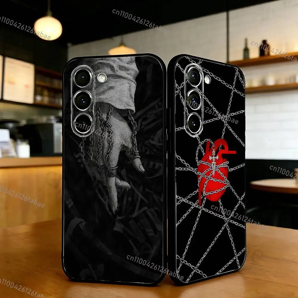 HUNTER K-Kurapika Kurta Phone Case For Samsung S20,21,22,23,24,25,26 Ultra,Plus,Lite,FE,Black Soft Case