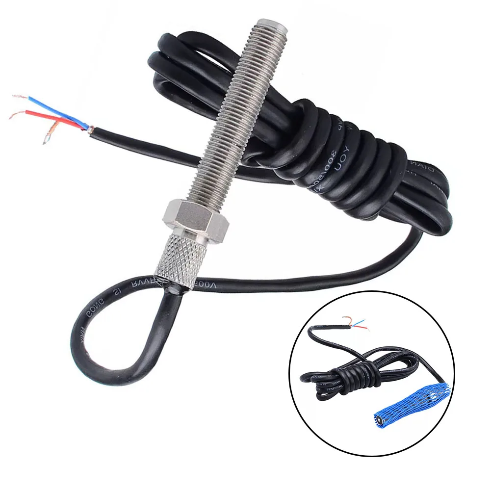 1pcs MSP6729 MPU Generator Speed Sensor Stainless Steel Rotational 3/8-24UNF-2A Speed Sensor RPM Generator Accessories