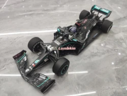 Minichamps 1:18 For 2020 UK W11 Hamilton Victory F1 Simulation Alloy Car Model