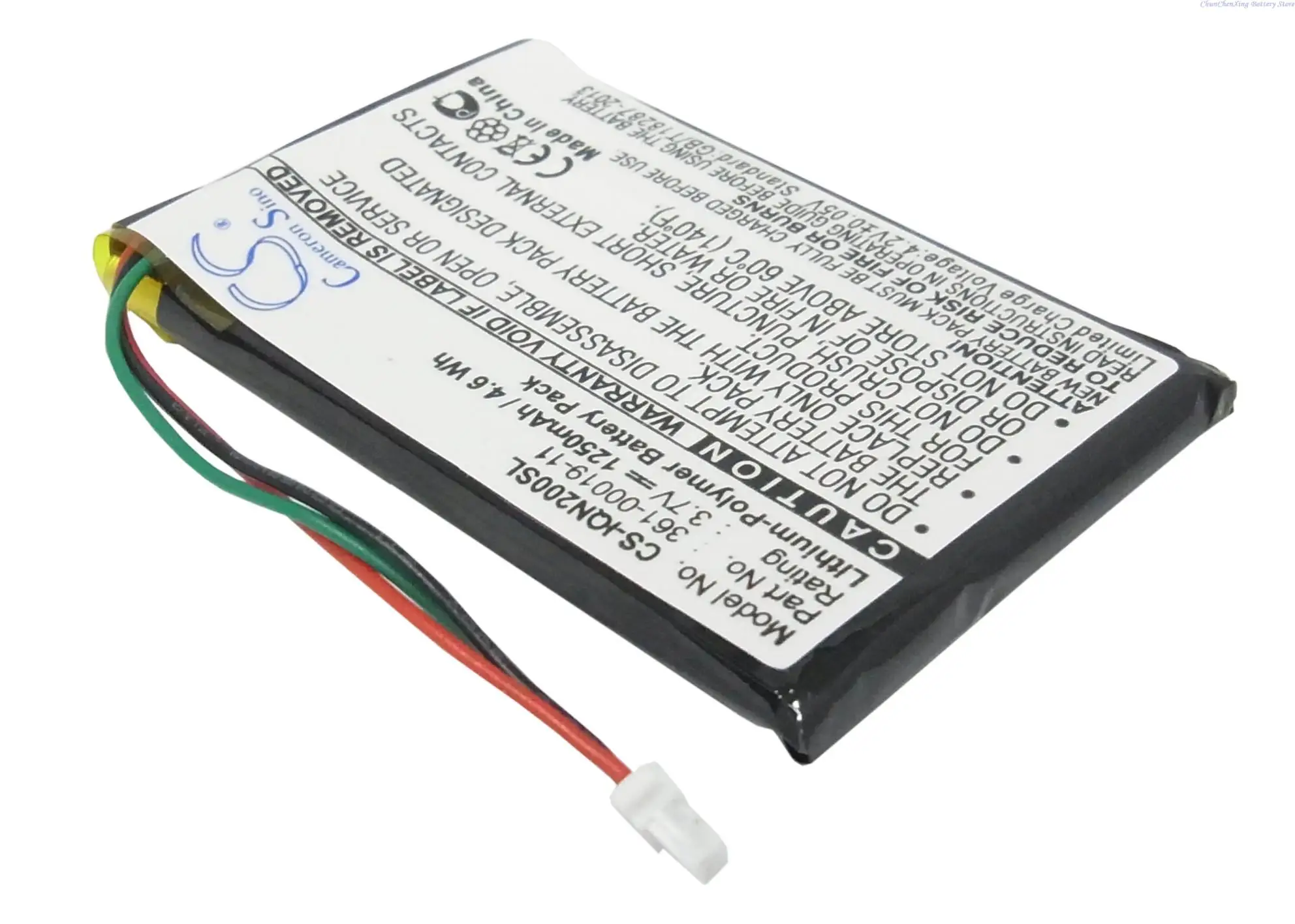 Cameron Sino 1250mAh Batteria per Garmin Nuvi 200, 200W,205,205T,205W,205WT,250,252W, 255, 255T, 255W, 255WT,260, 260W, 260WT, 270