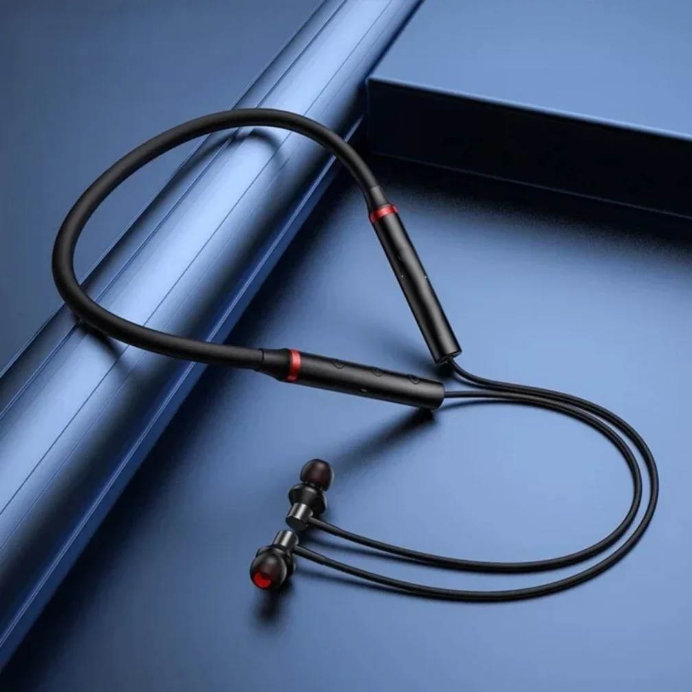 Bluetooth Earphones Earphone Waterproof Earplugs HIFI Sound Magnetic Neckband Headset Sports Headphone