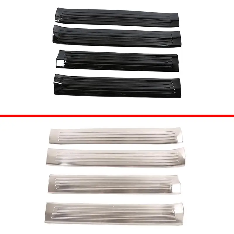 Car Accessories Interior Stainless Steel Door Sill Scuff Plate Trim Thresholds Guards Sills For Mercedes-Benz GLS C257 2020-2021