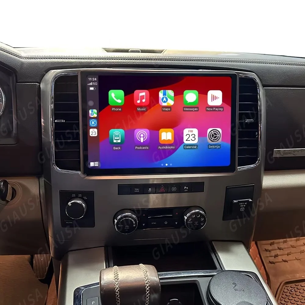 

13.1 inch Android 13 Auto Car Radio GPS Navigation For Dodge Ram 2008 -2012 CarPlay Car Stereo Multimedia Player Head Unit DSP