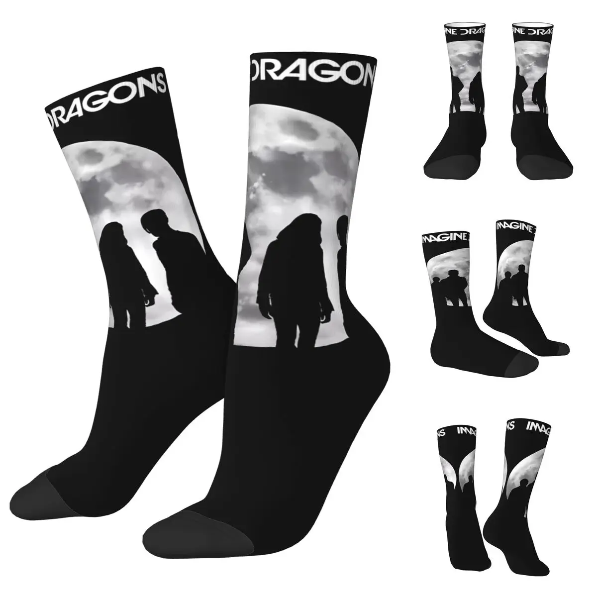 Imagine Dragons Men and Women printing Socks,lovely Applicable throughout the year Dressing Gift