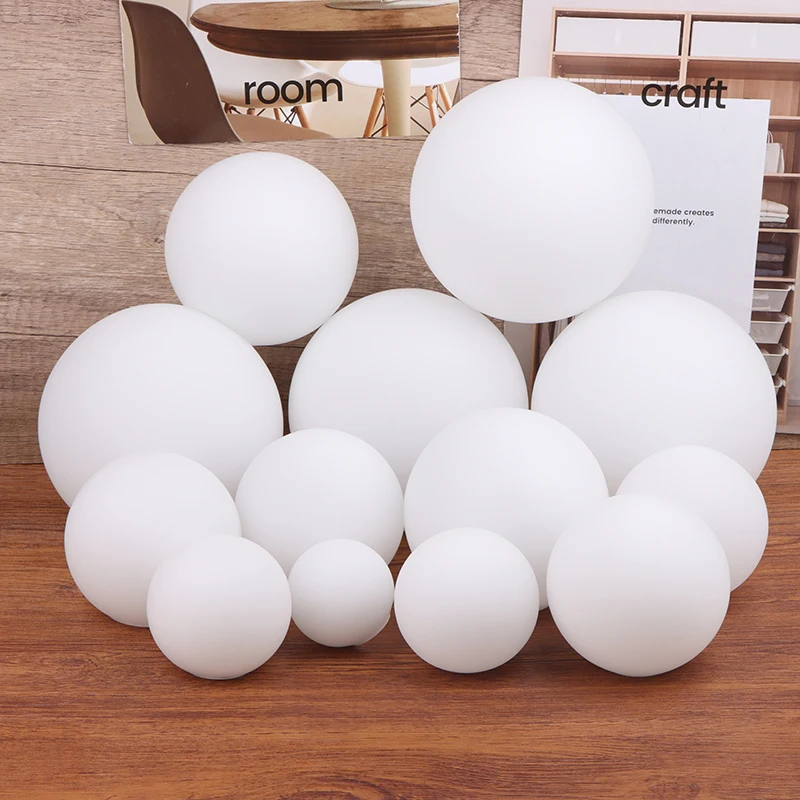 1pc White Glass Lamp Shade, Milky Globe Lampshades Fitting Lamp, D/6/8/10cm/D12/13cm D15cm Round Light Cover