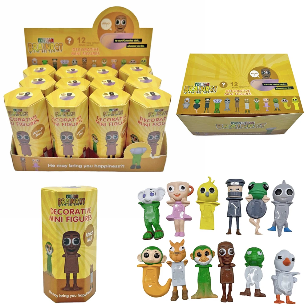 

Tung Tung Tung Sahur Фигурка Игрушка Tralalero Tralala Shark Angel Series Слепая коробка Mystery Box Мини-фигурка Куклы Украшение Модель