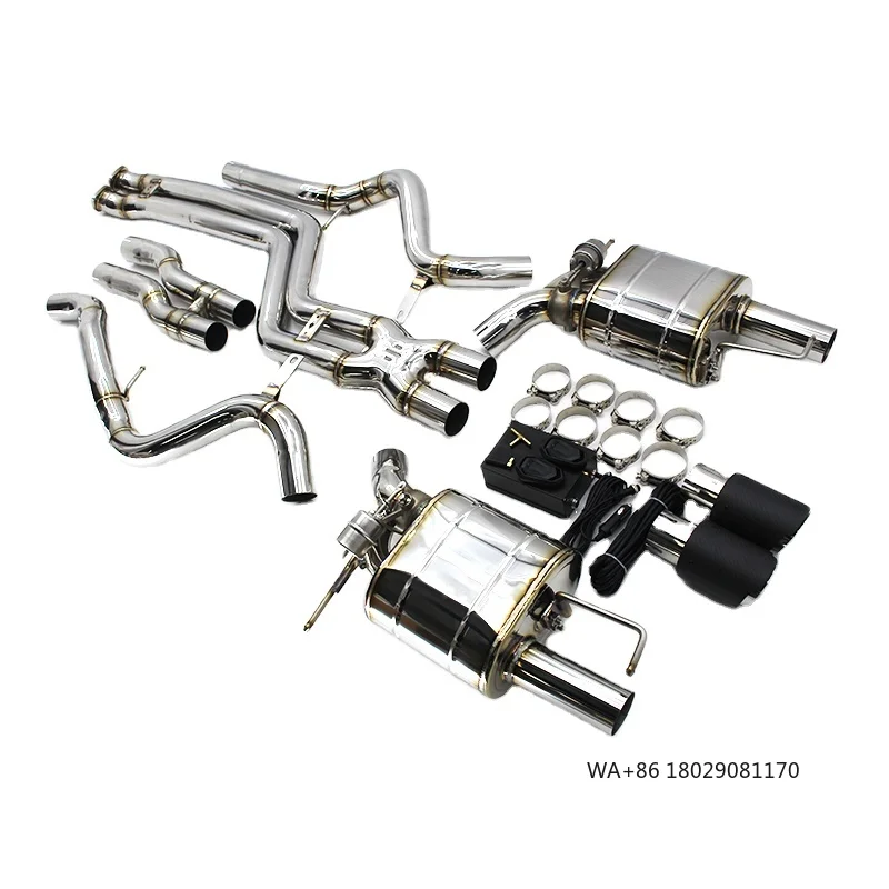 

OEM Catback Exhaust Systems For M3 E92/E90/E93 4.0L 2007-2013 Stainless Steel Exhaust Pipe Muffler Racing car Exhaust Pipes