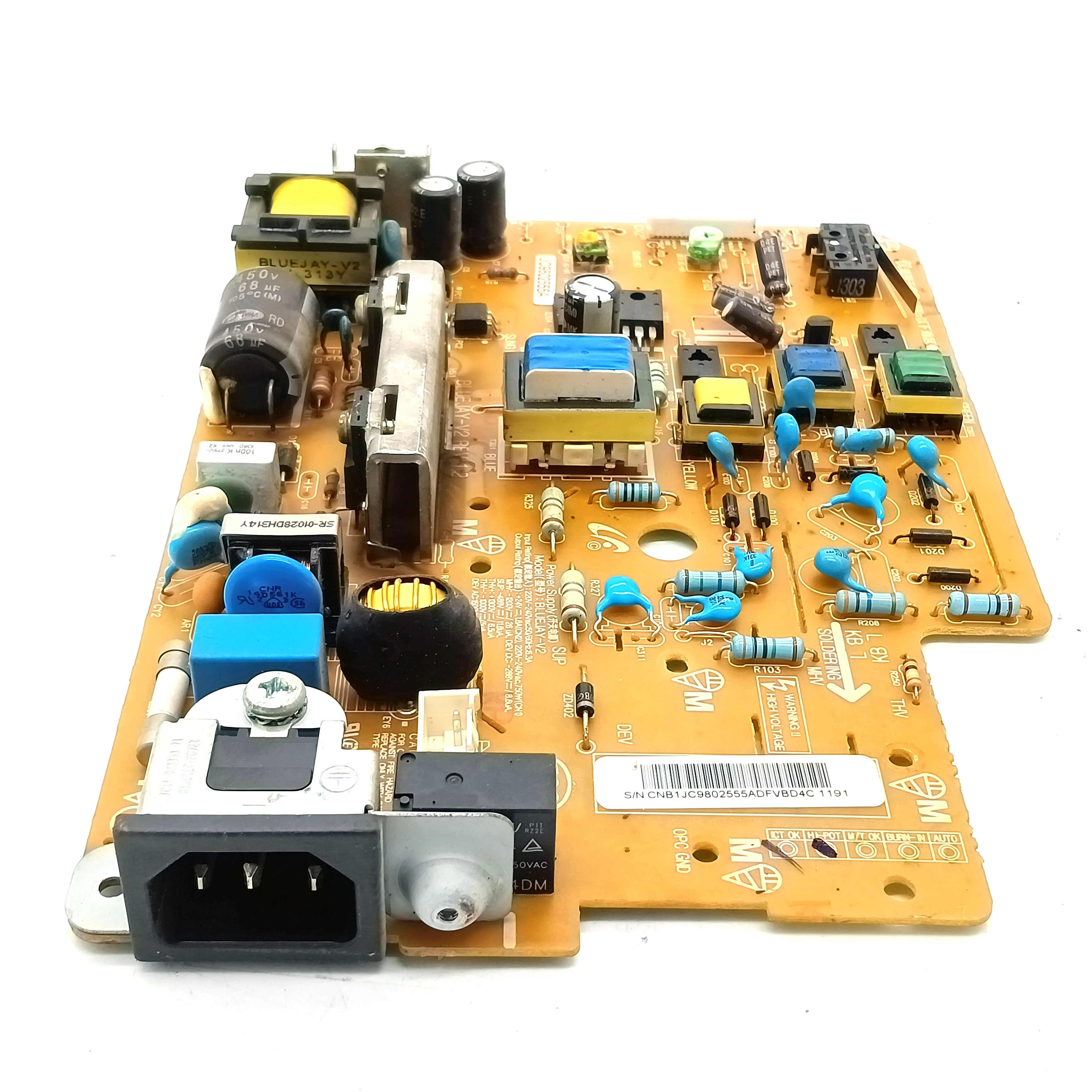 Power Supply Board BLUEJAY-V2 220V Fits For Samsung 3405F 3405 SCX3405F 3405 SCX 3405F