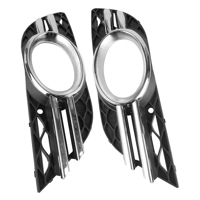 

8X Car Front Fog Light Grill Chrome Trim Cover Set For E-Class W211 07-09 A2118851174 A2118851274-AS55