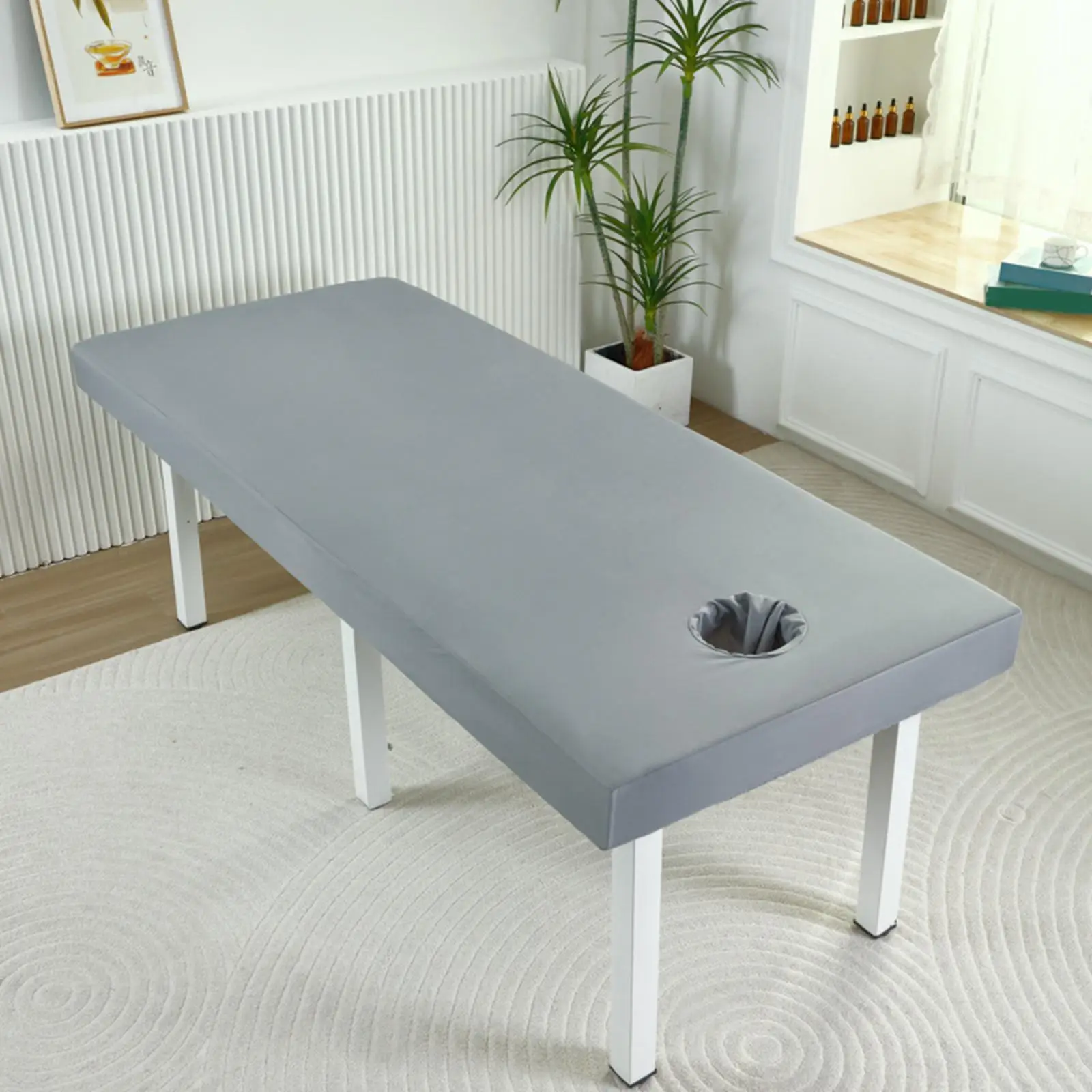 Massage Couch Cover Waterproof Breathable Table Sheet Elastic Fitted Spa Stretcher Cover Protector
