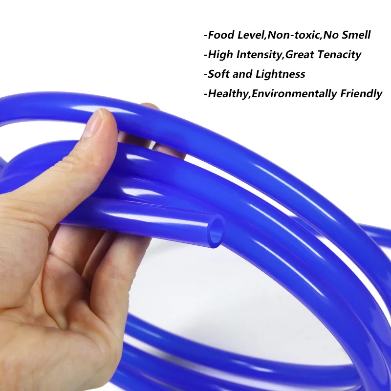 Flexible Silicone Tubing – 1/5/10 Meter Lengths, IDs From 0.5mm To 25mm, White, -60°C To +180°C