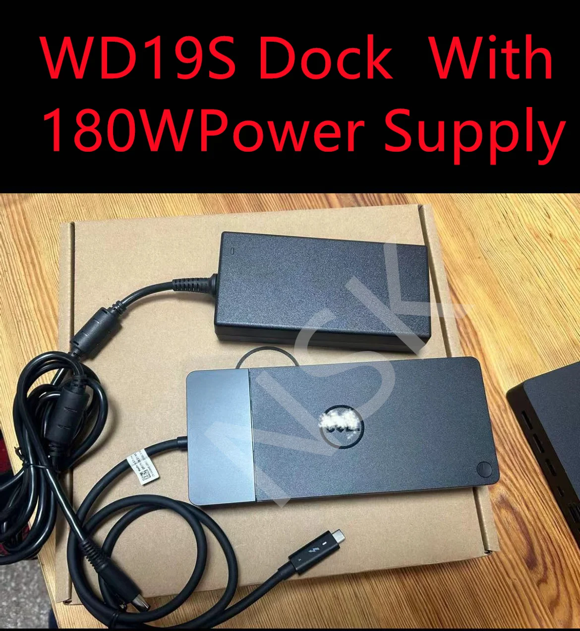 

Original WD19s K20A001 K20A FOR Dell Thunderbolt Port Type-C Dock Adapter Port Expansion with 180W Power Supply and Power Cord