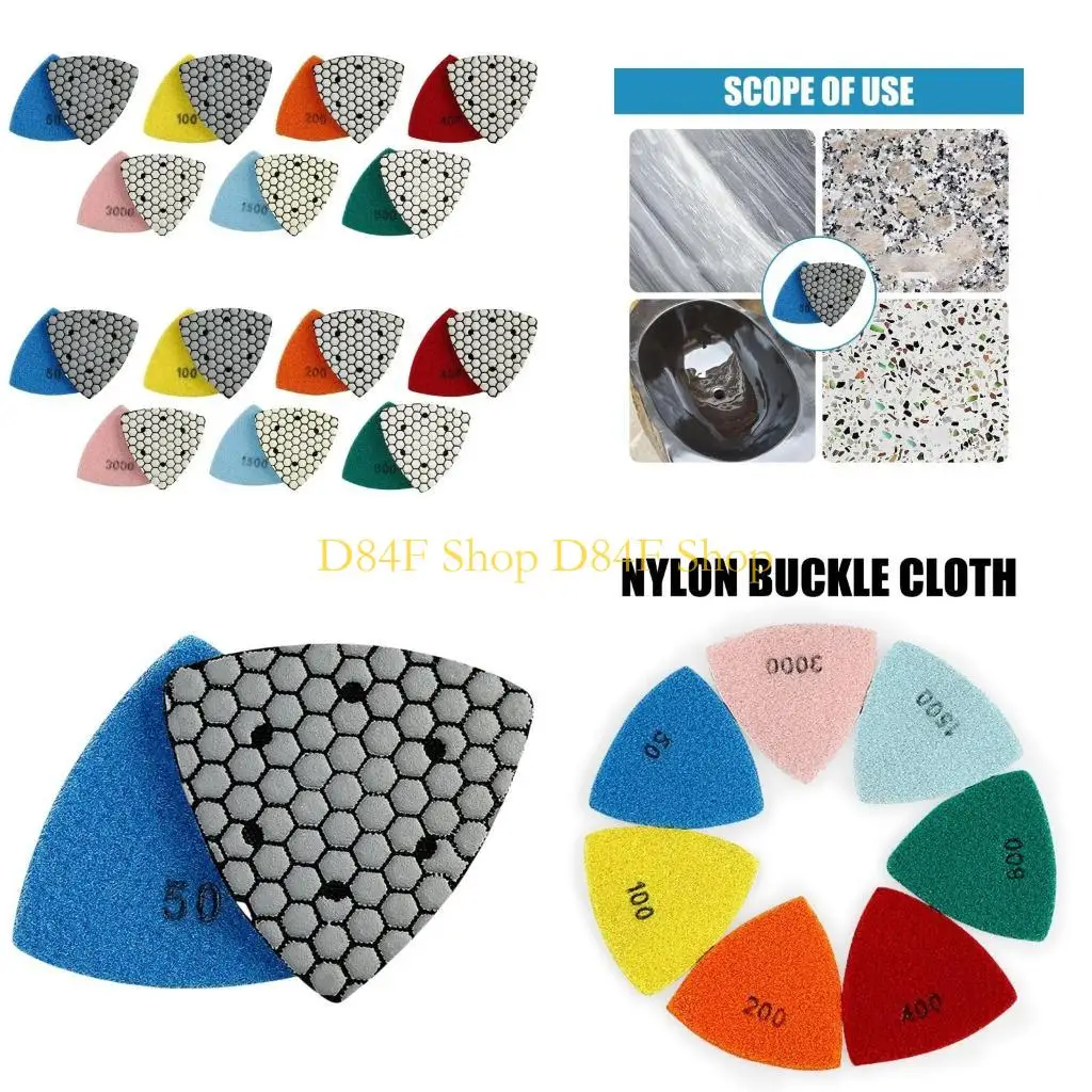 

D84F Стабильный сухой шлифовальный диск для полировки камня 90 мм для различного применения камня