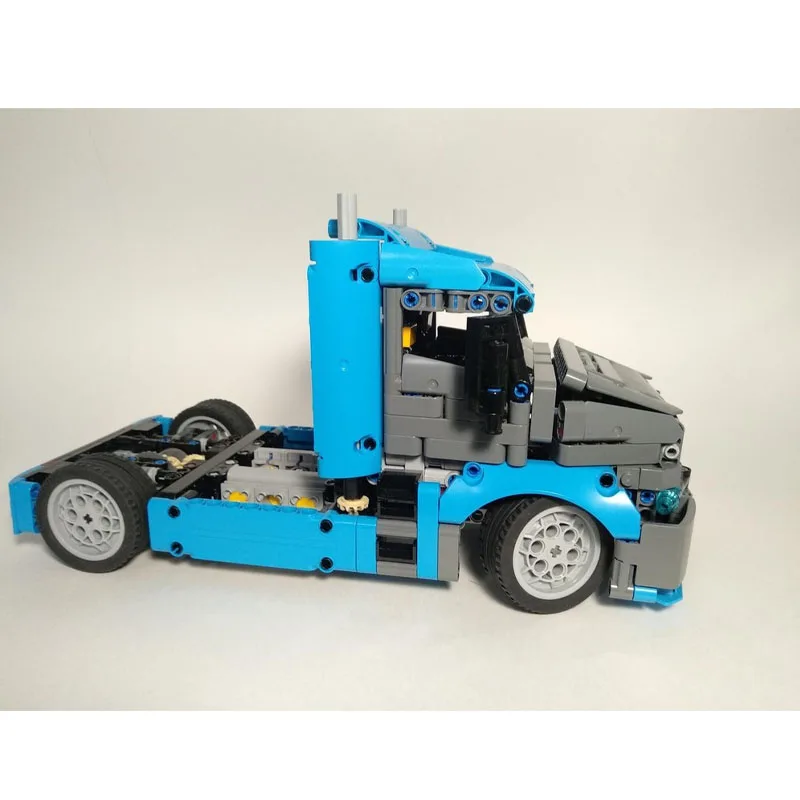 

MOC-34166 Classic New Semi-Trailer Truck Building Block Model 797 Parts MOC Creative Boys Children's Birthday Toy Gift