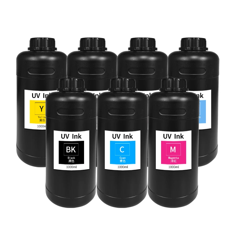 Imagem -03 - Tinta uv para Impressora Epson Inkjet Filme de Couro Caixa de Luz Pvc Adesivo Macio e Duro Tx800 Xp600 Dx7 Dx5 Dx10 I3200